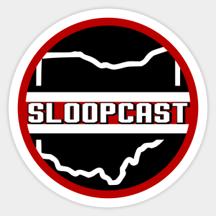 SloopCast Circle Logo Sticker